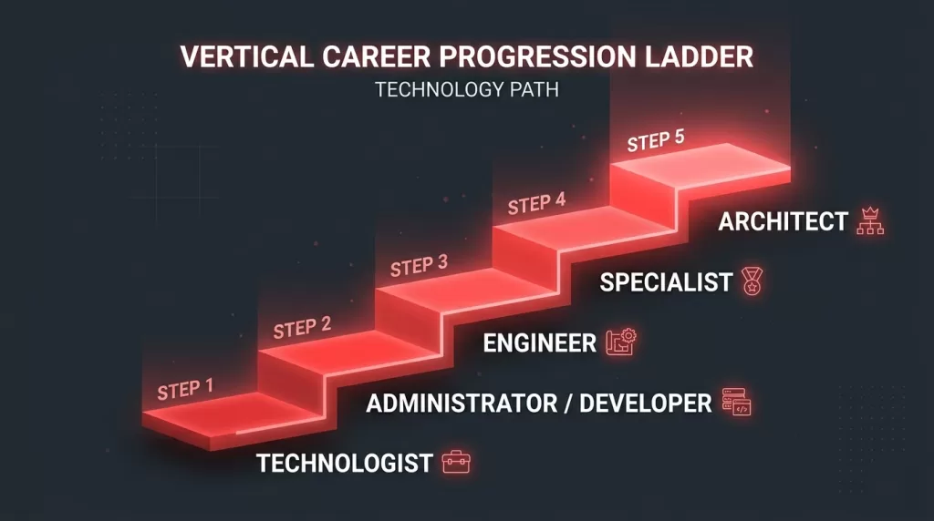 Red Hat certification levels 2026 - five progressive steps from Technologist to RHCA Architect