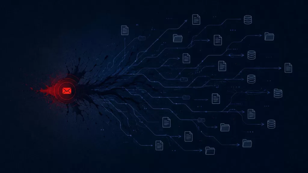 How a single compromised email account leads to a large-scale data breach