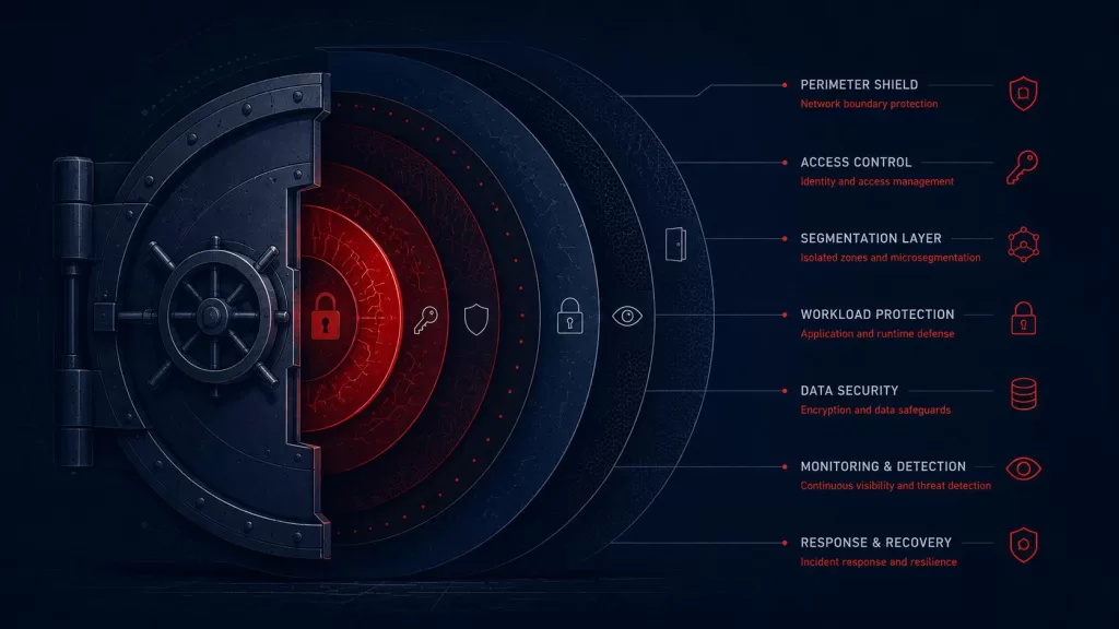 Electromech managed cloud security and disaster recovery services